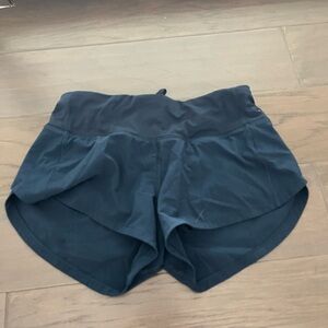 Lululemon Athletica Dark Blue Athletic Shorts